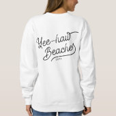 Jeep Beach Custom Matching Girls Trip Sweatshirt (Rückseite)