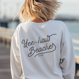 Jeep Beach Custom Matching Girls Trip Sweatshirt