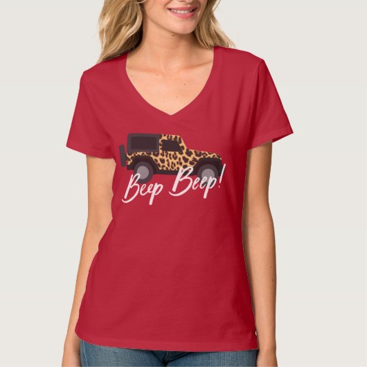 Jeep Beep Beep Shirt (Vorderseite)