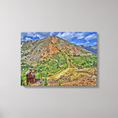 Jeep Colorado Bergmine Leinwand (Vorderseite)