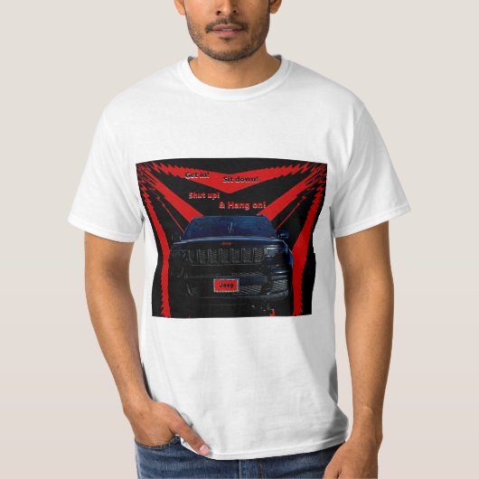 Jeep - Hang On T-Shirt (Vorderseite)