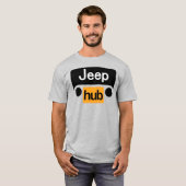 Jeep Hub T-Shirt Lustig Wrangler (Vorne ganz)