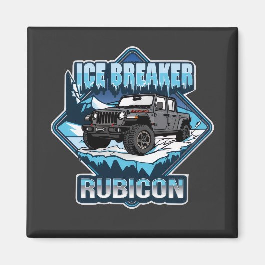 JEEP RUBICON MAGNET (Vorne)