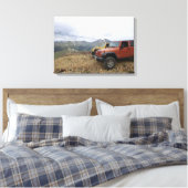 Jeep Rubicon Mountain landschaftliche Leinwand (Insitu (Schlafzimmer))