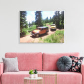 Jeep Rubicon Moutain Abenteuer Leinwand (Insitu (Wohnzimmer))