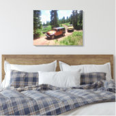 Jeep Rubicon Moutain Abenteuer Leinwand (Insitu (Schlafzimmer))