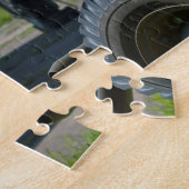 Jeep und Flugzeug Puzzle (Seite)