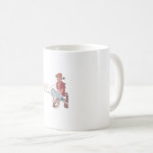 Jeepers bekomme ich manchmal so viel Mut. Kaffeetasse (VorderseiteRechts)