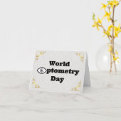 Jeepers Stramplers Peepers Eye Doctor Card Karte (Gelbe Blume)