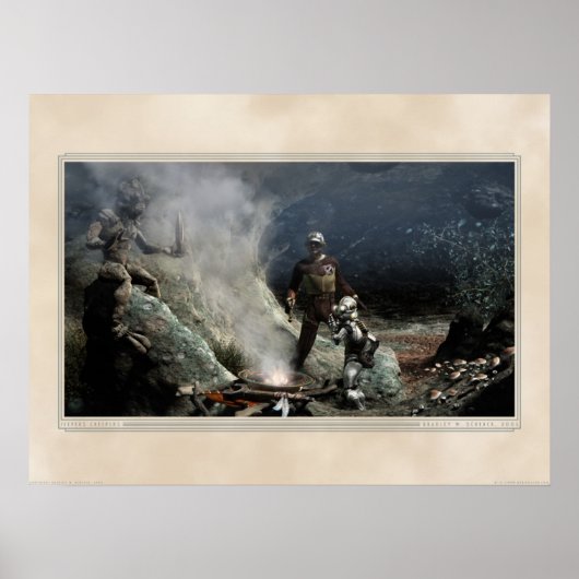 Jeepers Stramplers Poster (24x18") (Vorne)