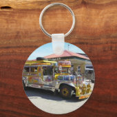 Jeepney2.jpg Schlüsselanhänger (Vorderseite)