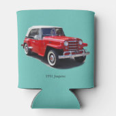 Jeepster kann 1951 kühler werden dosenkühler (Rückseite)