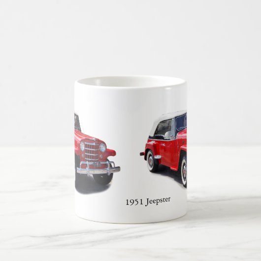 Jeepster-Tasse 1951 Kaffeetasse (Mittel)