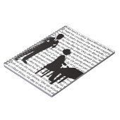 Jeeves u. Wooster Notizblock (Linke Seite)
