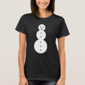Jeezy Snowman Angry Snowman Jeezy Snowman T-Shirt (Vorderseite)