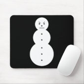 Jeezy Snowman - Hiphop Angry Snowman Jeezy Christm Mousepad (Mit Mouse)