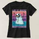 Jeezy zornig böse grauenhafte Schneemannsfeste Win T-Shirt (Design vorne)