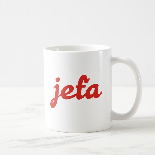 jefa chefin female boss kaffeetasse