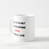 Jefa, phantastische Kaffee-Tasse Kaffeetasse (Vorderseite Links)