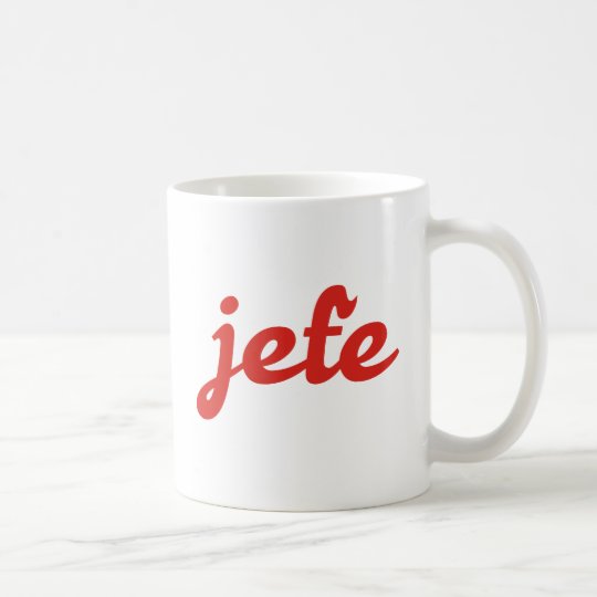 jefe chef boss kaffeetasse
