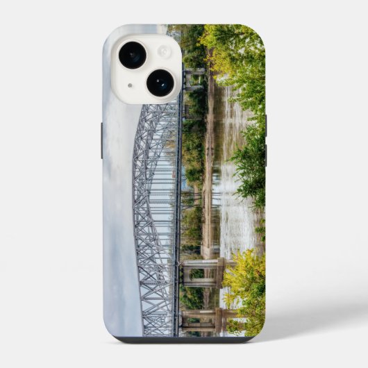 Jeff City Bridge iPhone Hülle (Rückseite)