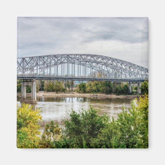 Jeff City Bridge Magnet (Vorne)