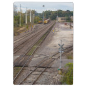 Jeff City Railroad Tracks Klemmbrett (Rückseite)