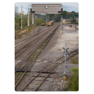 Jeff City Railroad Tracks Klemmbrett