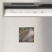 Jeff City Railroad Tracks Magnet (In Situ (Geschirrspüler))
