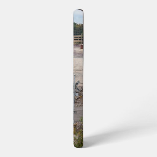 Jeff City Railroad Tracks Samsung Galaxy Hülle (Linke Seite)