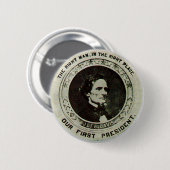 Jeff Davis - Knopf Button (Vorne & Hinten)