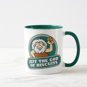 Jeff der Gott der Keks-Tasse Tasse