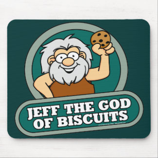 Jeff der Gott der Kekse Mousepad