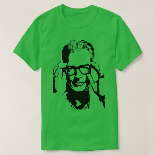 Jeff Goldblum Face T-Shirt (Design vorne)