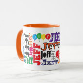 Jeff-Kaffee-Tasse Tasse (Vorderseite Links)