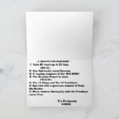 Jeff-Preissonnenuntergang Karte (Innenseite)