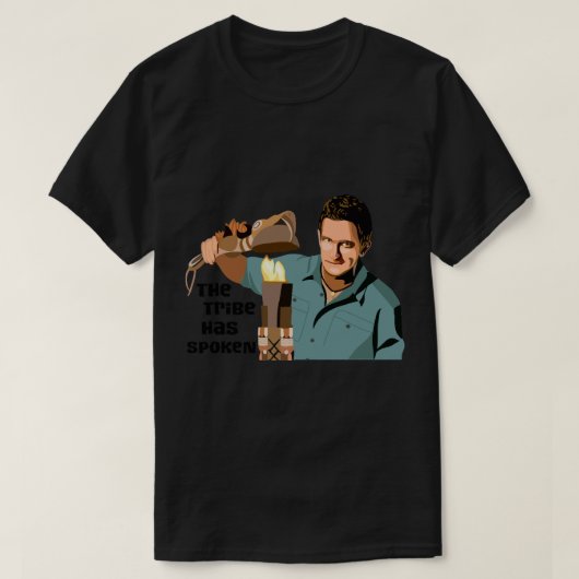 Jeff Probst Der Stamm hat gesprochen T-Shirt (Design vorne)