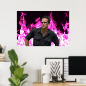 Jeff Probst Poster (Heimbüro)