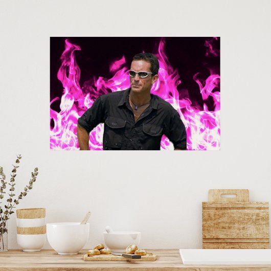 Jeff Probst Poster (Küche)