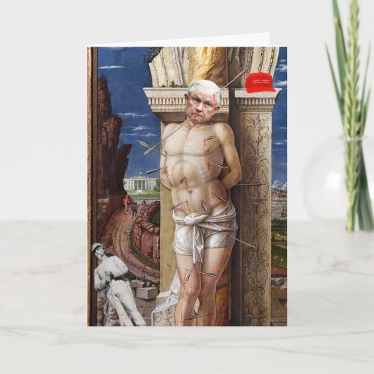 Jeff Sessions No Collusion Birthday Card Karte (Vorderseite)