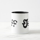 Jeff-Tasse Tasse (Zentrum)
