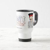 Jeff- u. Taylor-Tasse Reisebecher (VorderseiteRechts)