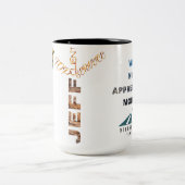 Jeff Zweifarbige Tasse (Mittel)