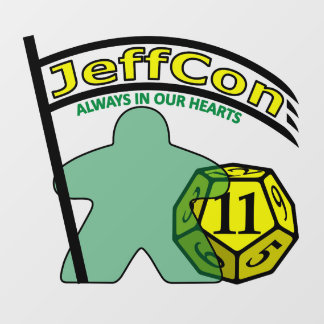 JeffCon11-Aufkleber Fensteraufkleber