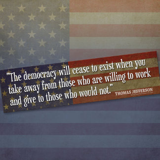 Jefferson Autoaufkleber