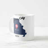 Jefferson City Kaffeetasse (Vorderseite Links)
