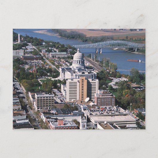 Jefferson City Postkarte (Vorderseite)