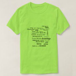 Jefferson Davis-Gemeinde Cajun Louisiana T-Shirt