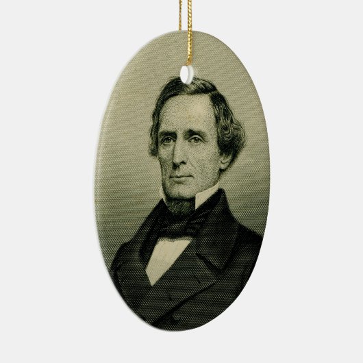 Jefferson Davis Keramik Ornament (Rechts)