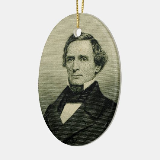 Jefferson Davis Keramik Ornament (Links)